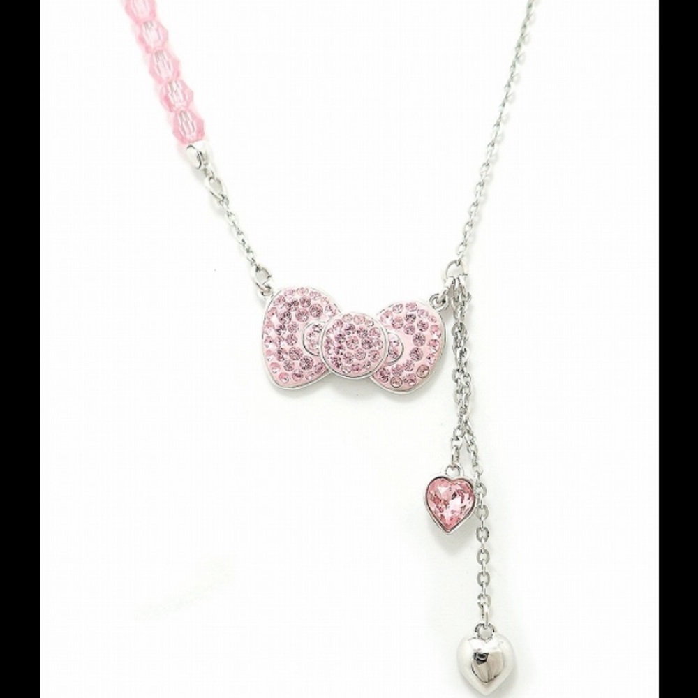 Swarovski Hello Kitty Bow Necklace